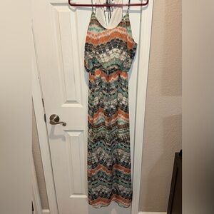 City Triangles Multicolor Zigzag Dress